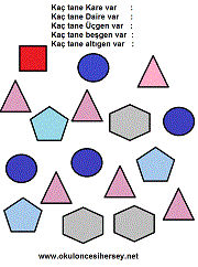 1. sınıflar için sayı egzersizleri